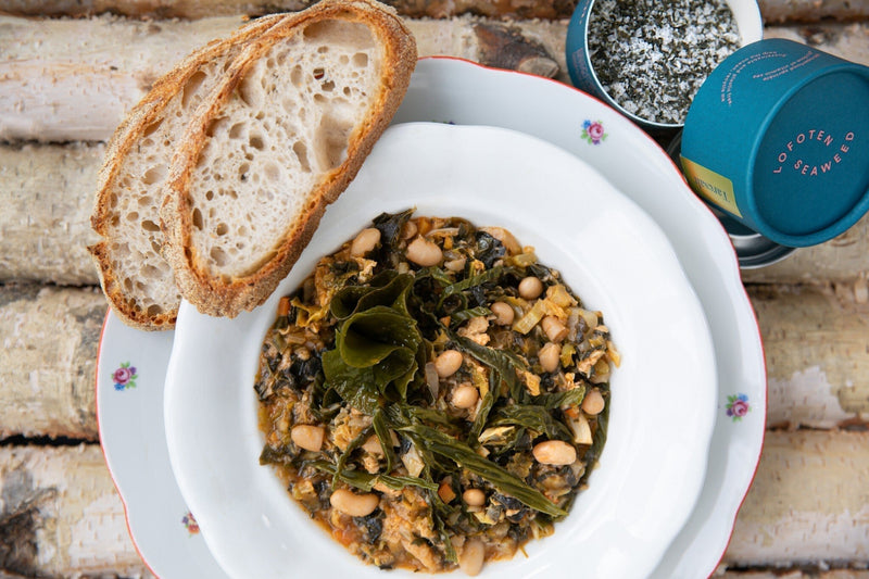 Butterbean stew with sugar kelp - Lofoten Seaweed