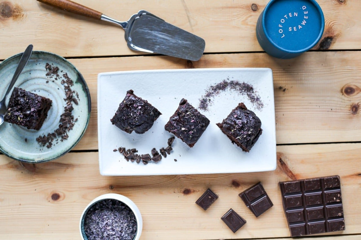Veganske brownies med Arctic Ocean Greens