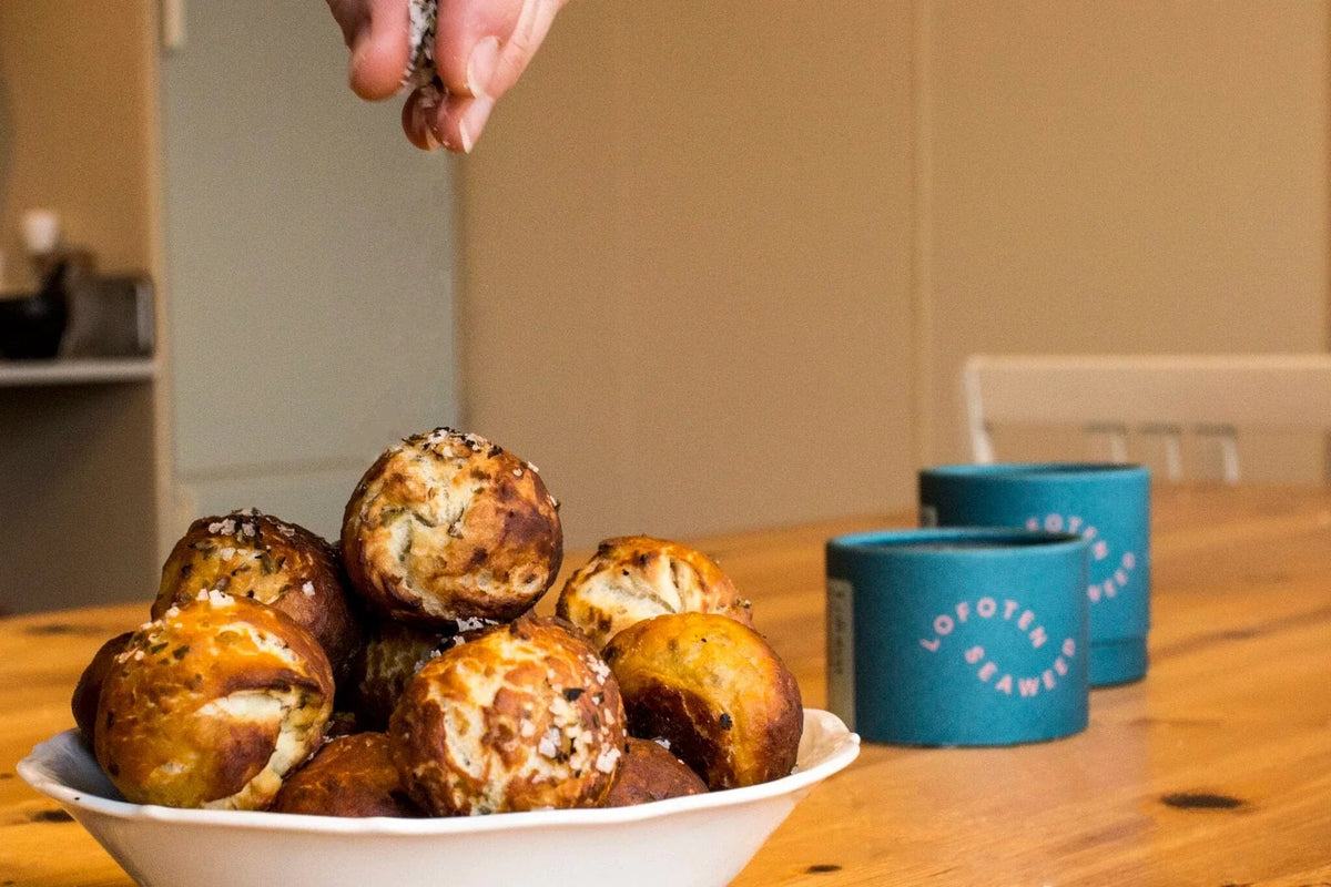 Seaweed Salt Pretzel Bites