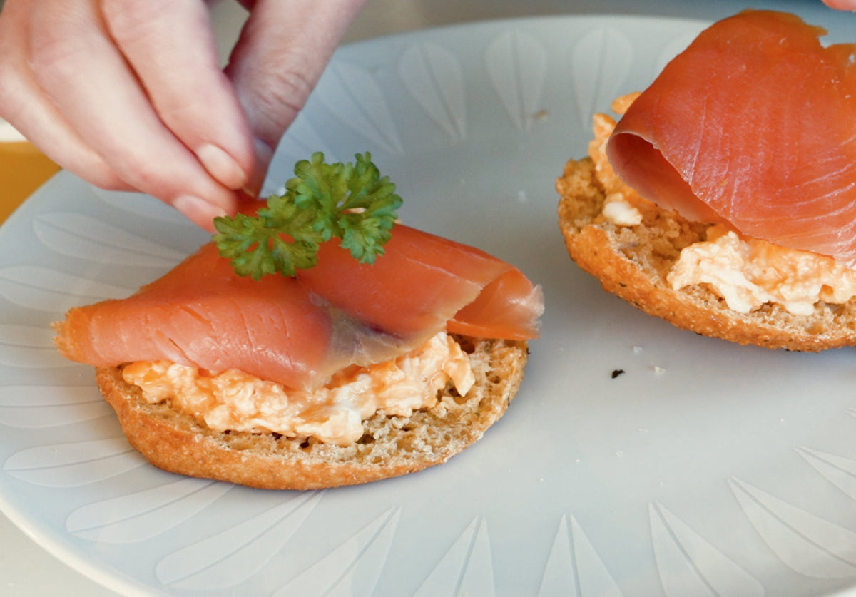 Eggerøre med Truffle Seaweed Salt