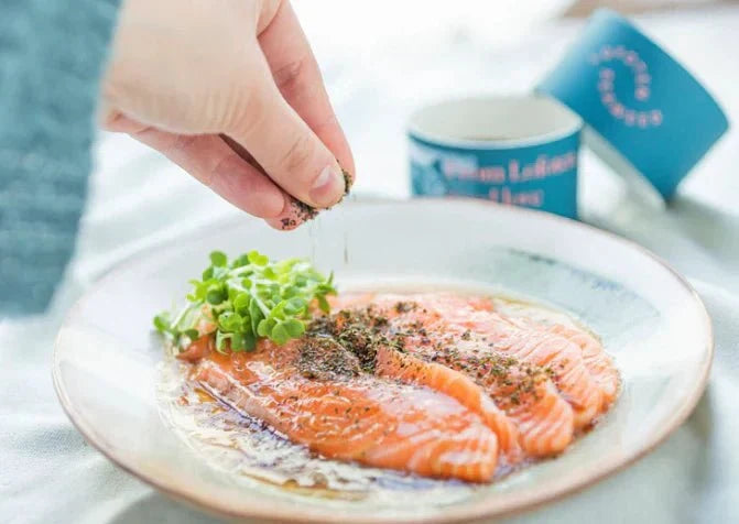 Kelp-cured salmon (Gravlax) - Lofoten Seaweed